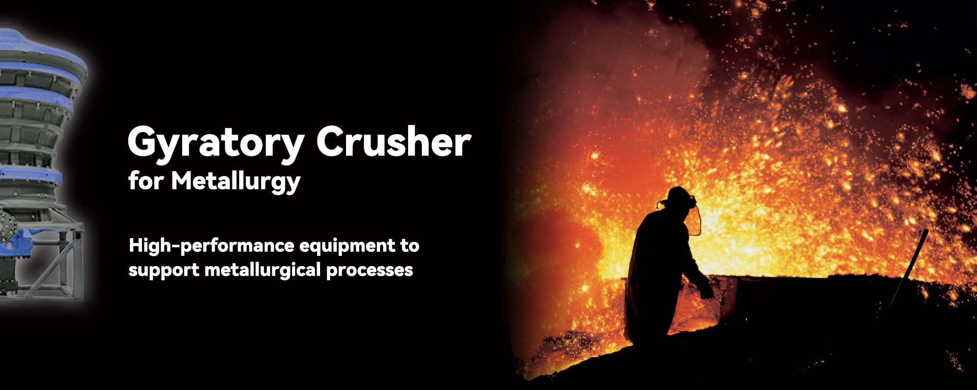 Gyratory Crusher: Crushing 5000t/h Hard Ore with 25% Energy Saving for Metallurgy