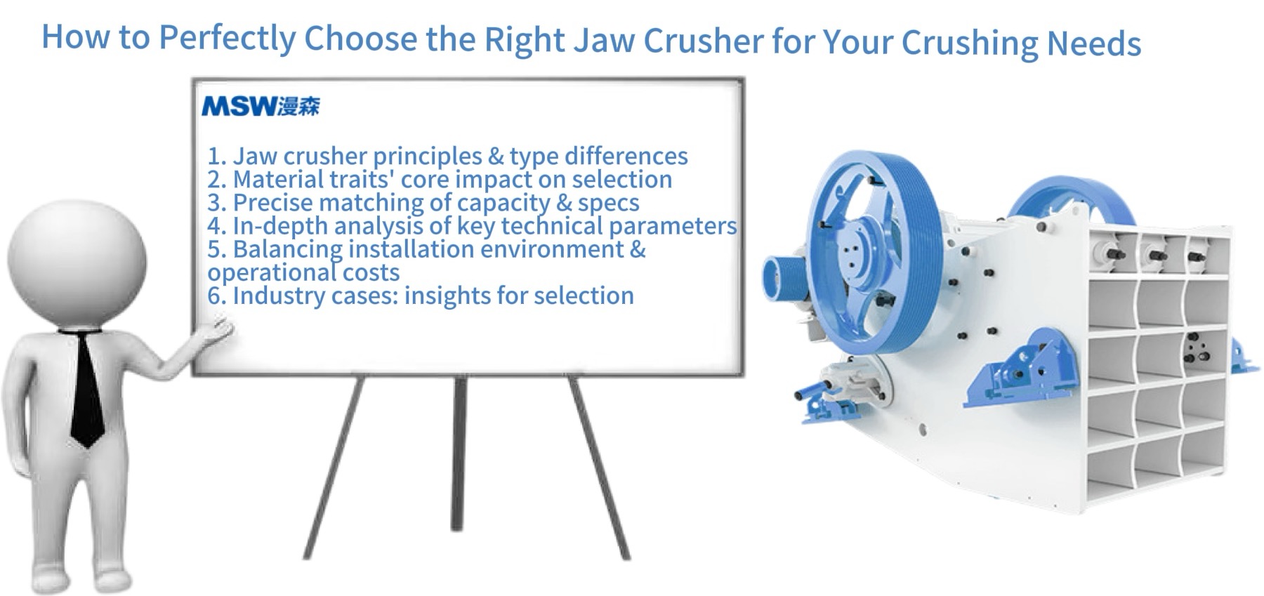 How to Perfectly Choose the Right Jaw Crusher for Your Crushing Needs