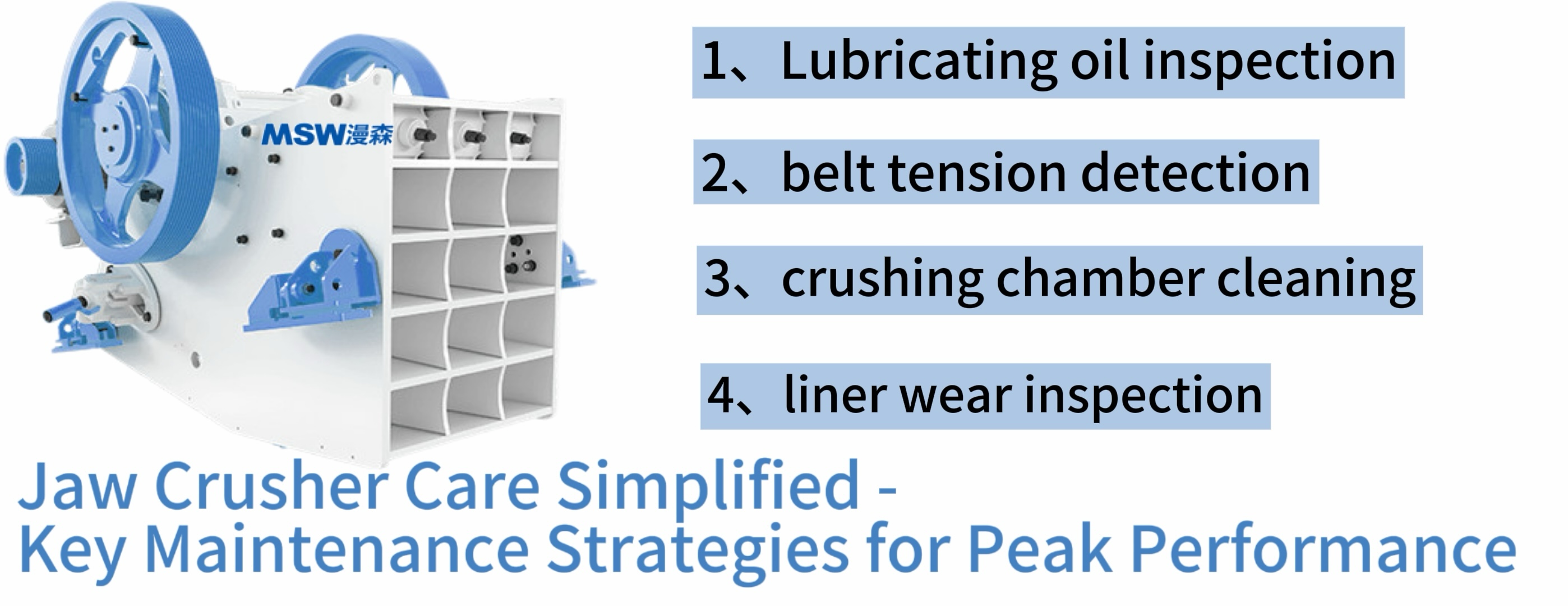 Jaw Crusher Care Simplified - Key Maintenance Strategies for Peak Performance
