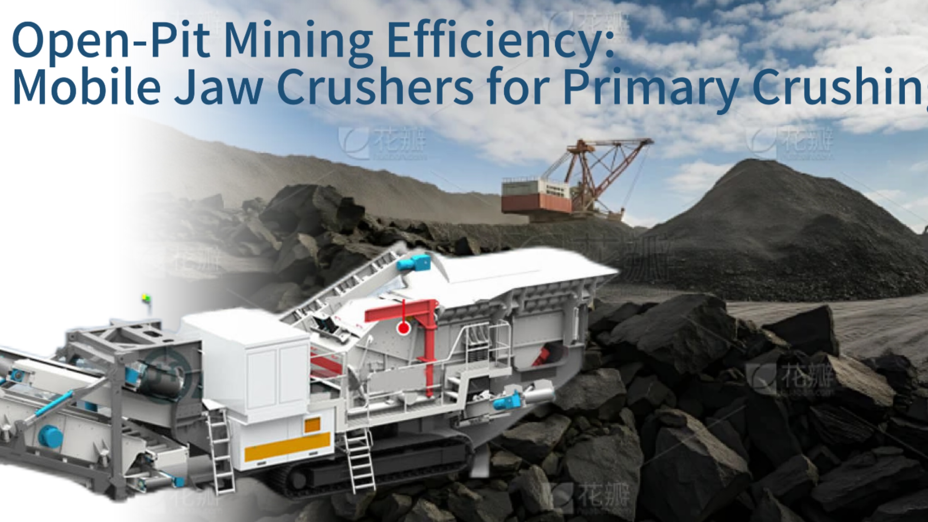 Open-Pit Mining Efficiency: Mobile Jaw Crushers for Primary Crushing