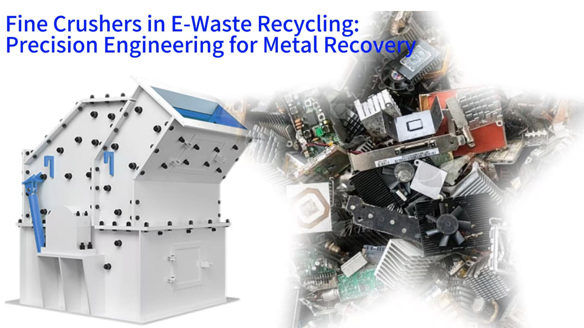 Fine Crushers in E-Waste Recycling: Precision Engineering for Metal Recovery