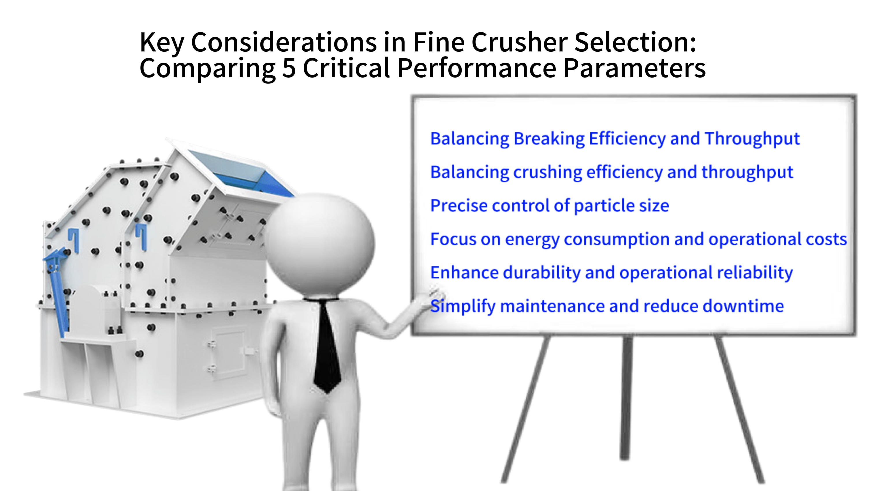 Key Considerations in Fine Crusher Selection: Comparing 5 Critical Performance Parameters